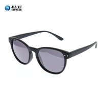 Matte Black Injection Plastic Frame CE Cat 3 UV400 Free Sample Sunglasses